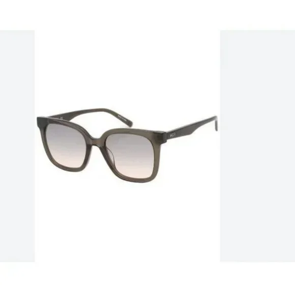 NWT MCM725S 52-20-140 grey sunglasses with hard case and cleaning cloth - Picture 2 of 15